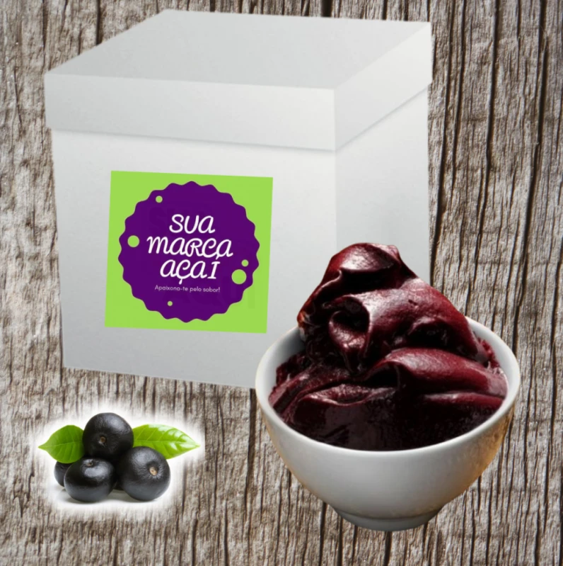 fabricante de açaí para marcas próprias